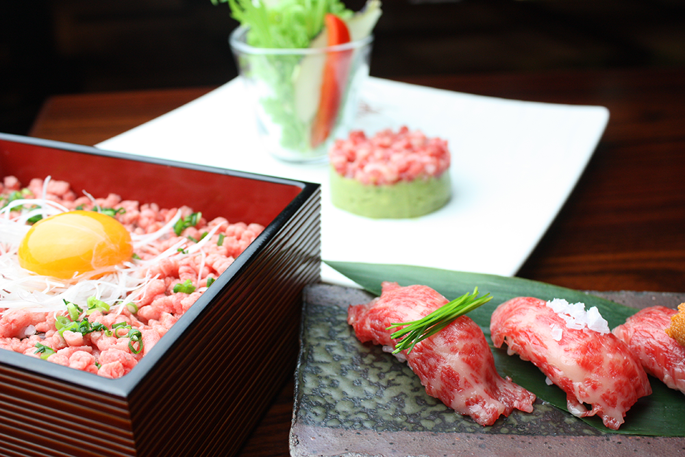 GINZA KOSOの生肉料理